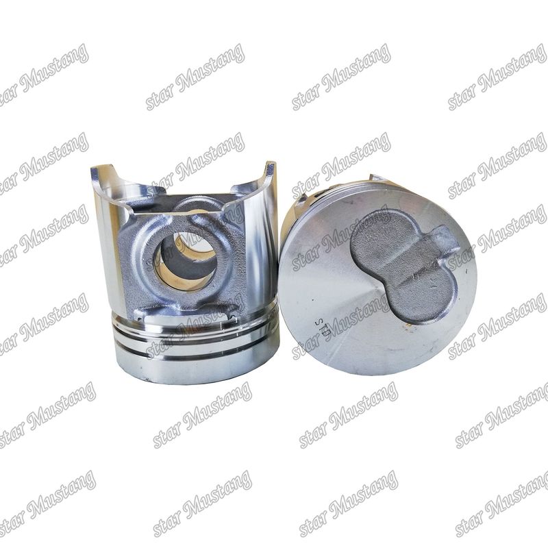 Piston 4D95S-W-1 104 mm haut fond de Komatsu 6202-32-2140 6201-32-2121 Pour les pièces détachées de moteur Kumatsu