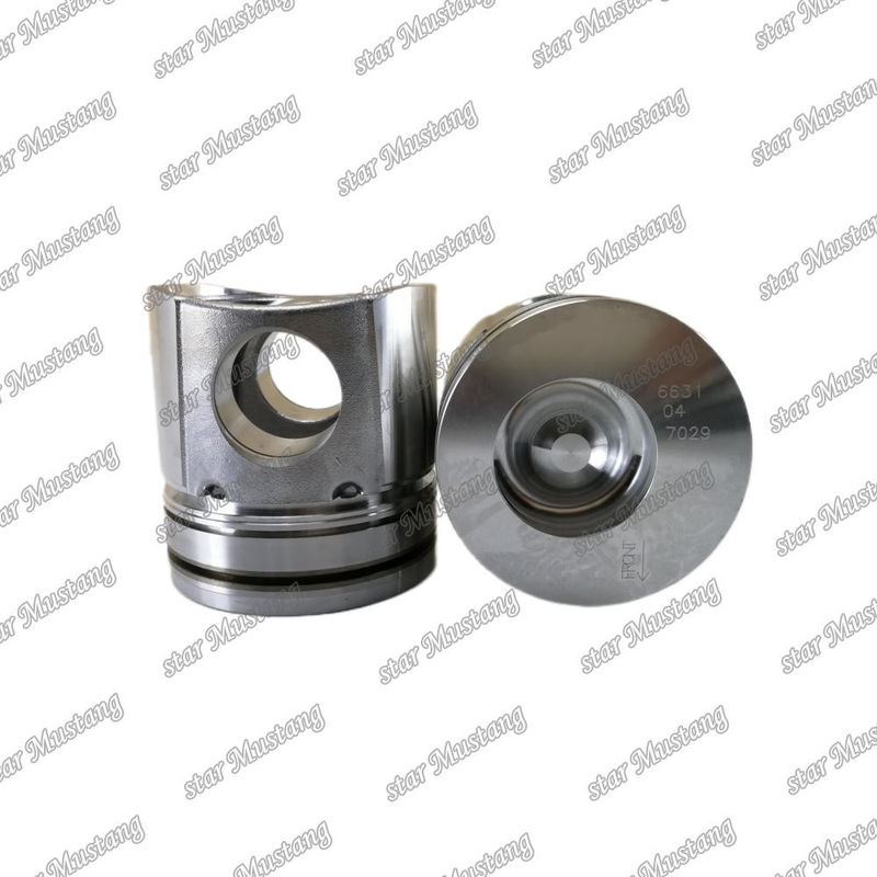 Piston 4D102 6D102 51mm Chambre de combustion 6735-31-2110 6735-31-2111 6735-31-2140 Pour les pièces détachées de moteur Kumatsu