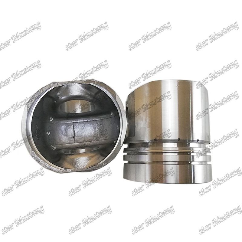 Piston 6D105-1 Fond carré 6136-31-2112 6136-31-2010 Pour pièces détachées de moteur Kumatsu