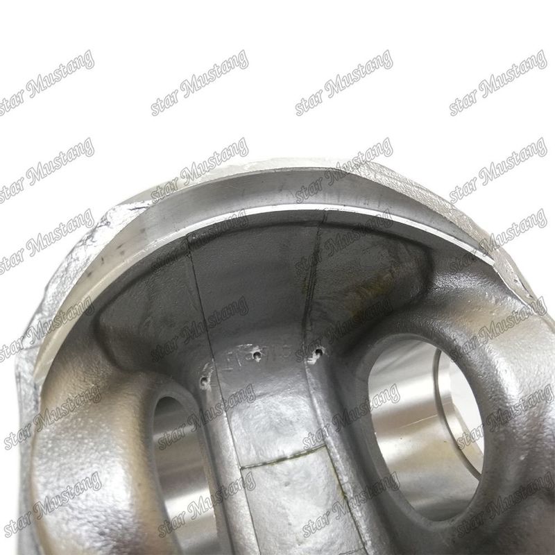 Piston 6D105-1 Fond carré 6136-31-2112 6136-31-2010 Pour pièces détachées de moteur Kumatsu