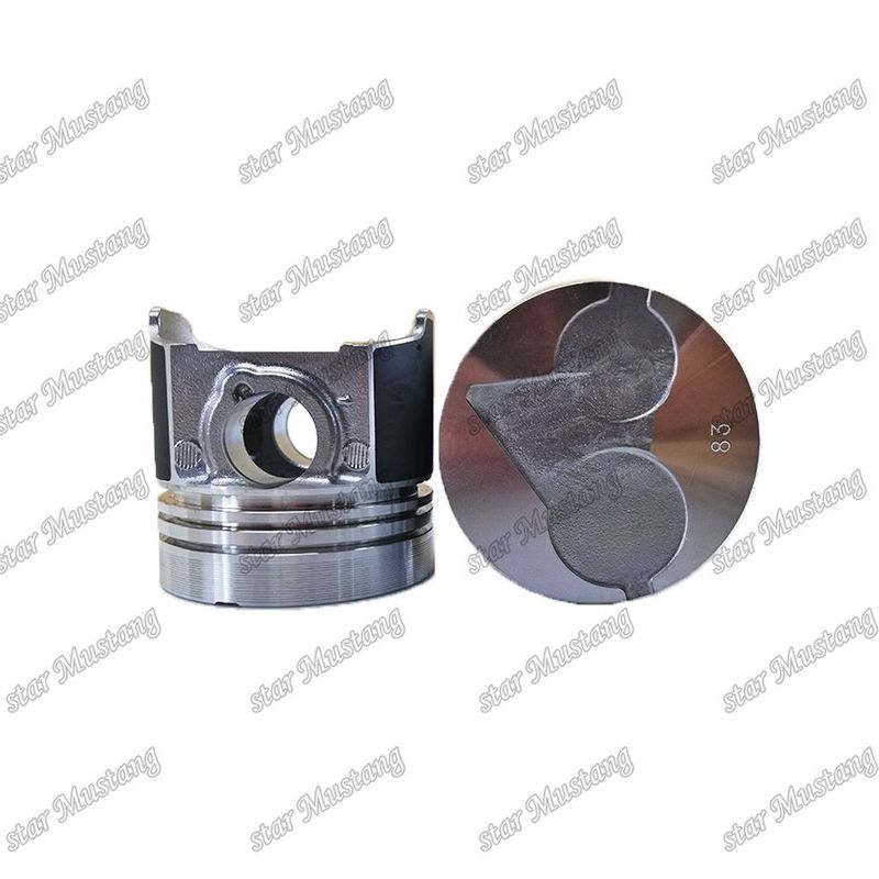 Piston D1503 V2003 Fond triangulaire 1G701-21112 1A021-21112 Pour pièces détachées de moteurs Kubota