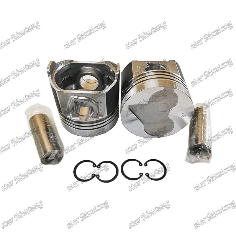 Piston D1503 V2003 Fond triangulaire 1G701-21112 1A021-21112 Pour pièces détachées de moteurs Kubota