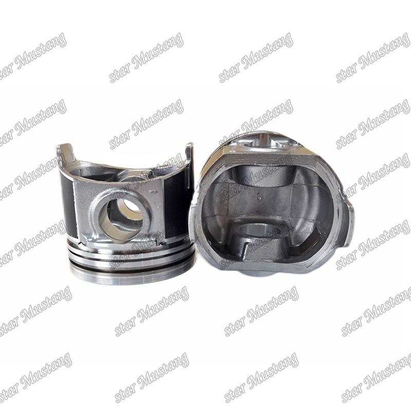 Piston V2607 CR Chambre de combustion 45,5 mm 1J700-21110 Pour pièces détachées de moteur Kubota