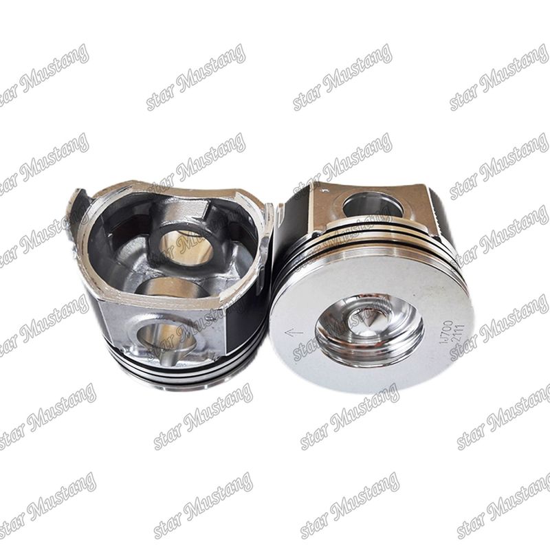 Piston V2607 CR Chambre de combustion 45,5 mm 1J700-21110 Pour pièces détachées de moteur Kubota