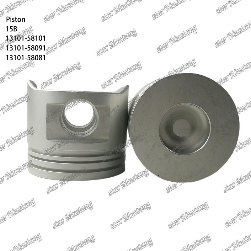 15B Piston du moteur 13101-58101 13101-58091 13101-58081 Pour les pièces détachées du moteur TOYOTA
