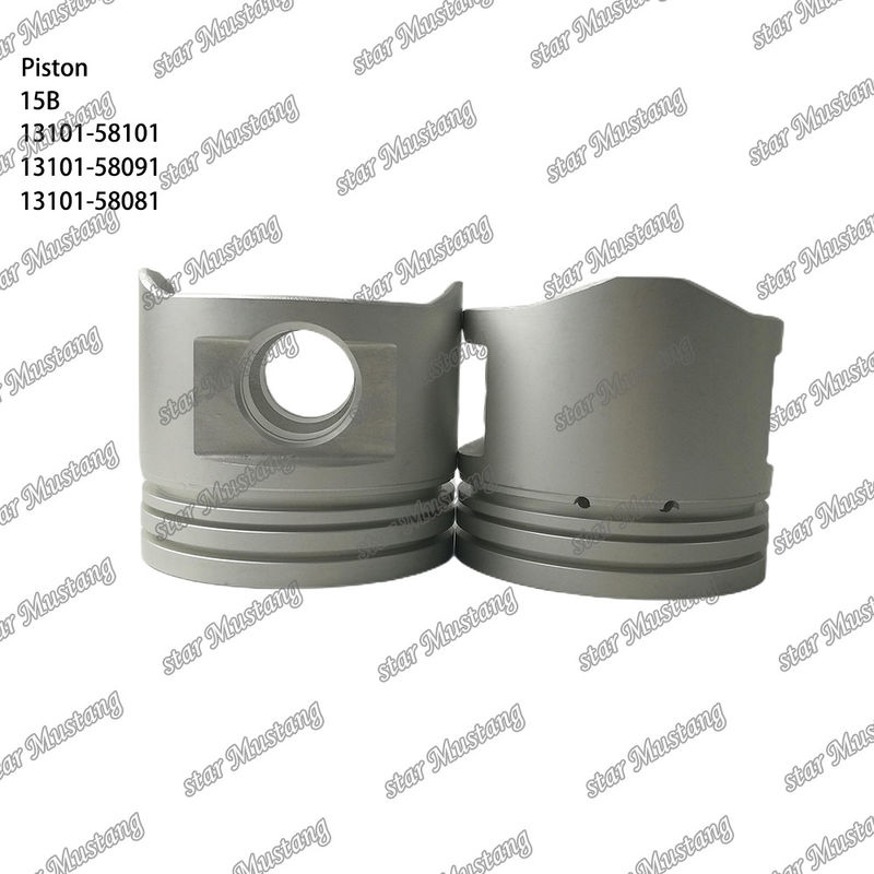 15B Piston du moteur 13101-58101 13101-58091 13101-58081 Pour les pièces détachées du moteur TOYOTA