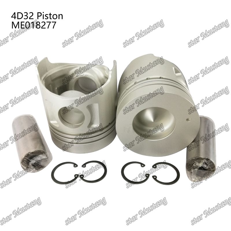 Piston 4D32 Chambre de combustion 52 mm Hauteur 112,3 mm ME018277 Pour les pièces détachées de moteur Mitsubishi