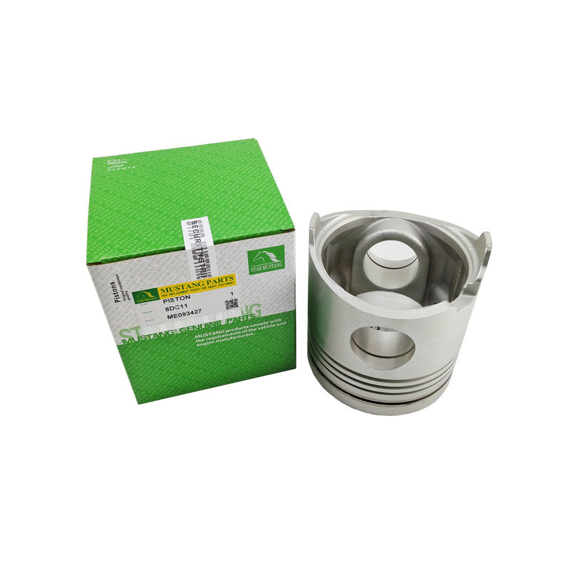 Piston 8DC11 ME093427 Chambre de combustion 64 mm anneau d'huile 4 mm Pour les pièces détachées de moteur Mitsubishi