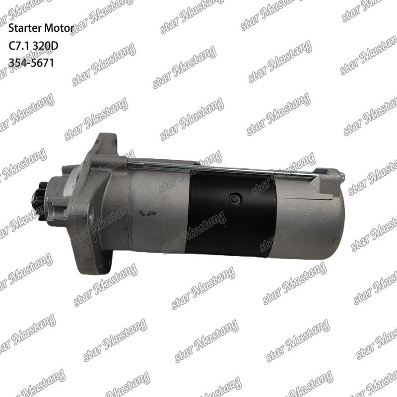 Moteur de démarrage C7.1 320D 24V 10T 7,5 kW 354-5671 Pour pièces détachées de moteur Caterpillar