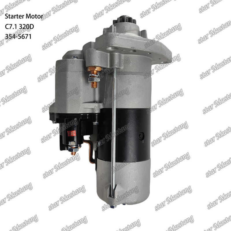 Moteur de démarrage C7.1 320D 24V 10T 7,5 kW 354-5671 Pour pièces détachées de moteur Caterpillar