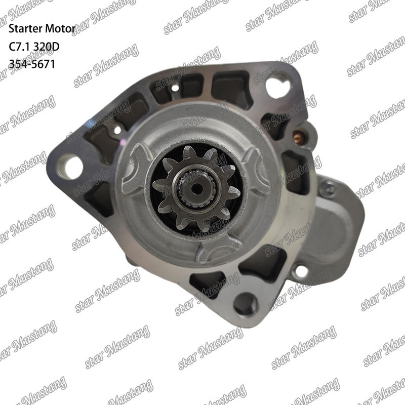 Moteur de démarrage C7.1 320D 24V 10T 7,5 kW 354-5671 Pour pièces détachées de moteur Caterpillar