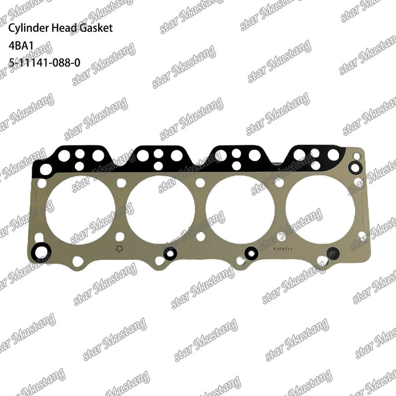 Garniture de tête de cylindre 4BA1 Métal 5-11141-088-0 Pour les pièces de rechange du moteur ISUZU
