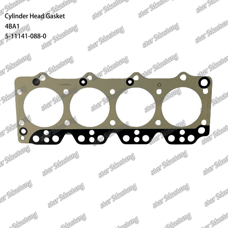 Garniture de tête de cylindre 4BA1 Métal 5-11141-088-0 Pour les pièces de rechange du moteur ISUZU