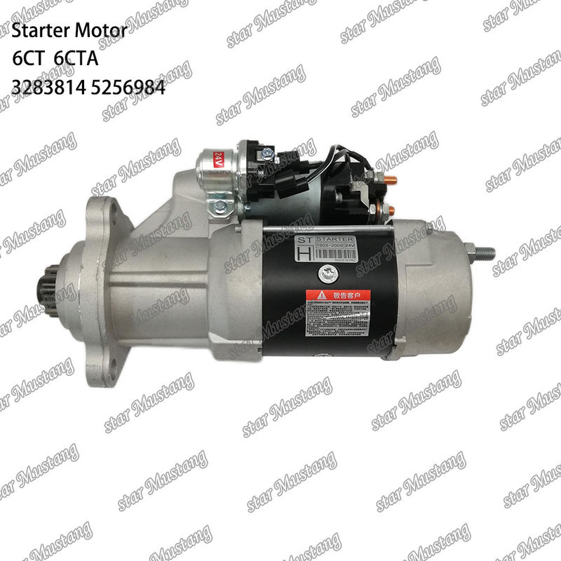 6CT 6CTA Moteur de démarrage 24V 12T 3283814 3415537 5256984 Pour pièces détachées de moteur CUMMINS