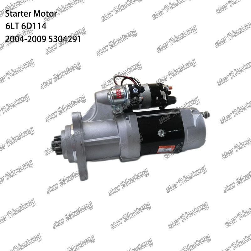 6LT 6D114 PC300-8 Moteur de démarrage 24V 12T 8,5KW 2004-2009 02T911023 5256984 5304291 Pour pièces détachées de moteur CUMMINS