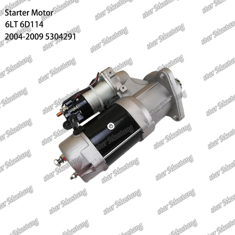 6LT 6D114 PC300-8 Moteur de démarrage 24V 12T 8,5KW 2004-2009 02T911023 5256984 5304291 Pour pièces détachées de moteur CUMMINS