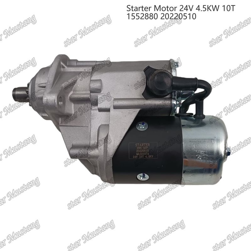 1552880 Moteur de démarrage 24V 4,5KW 10T 20220510 Pour pièces détachées de moteur CUMMINS