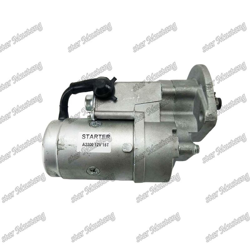 A2300 Moteur de démarrage Moteur 12V 15T 4900574 Pour pièces détachées de moteur CUMMINS