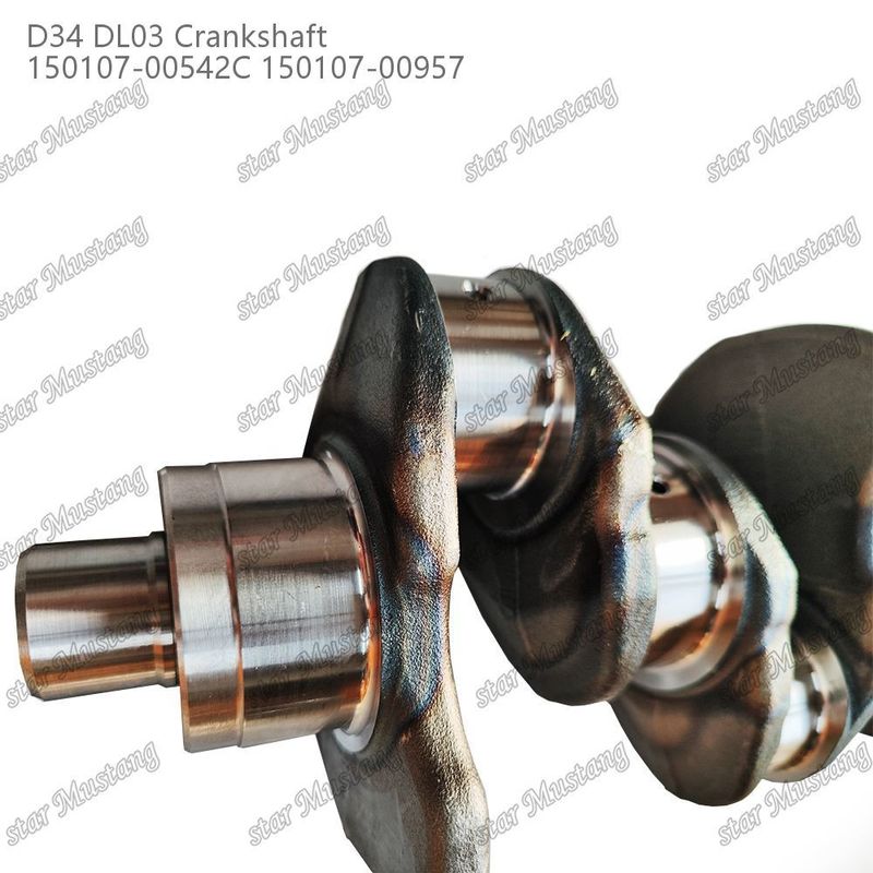 Arbre à manivelle D34 DL03 150107-00542C 150107-00957 Convient pour les pièces détachées du moteur Doosan