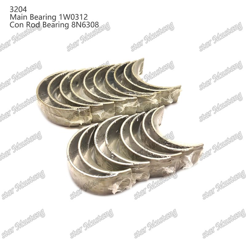 roulement principal et roulement de contre-roulement 3204 0,25 1W1661 STD 1W0312 8N6308 pour pièces détachées de moteur Caterpillar