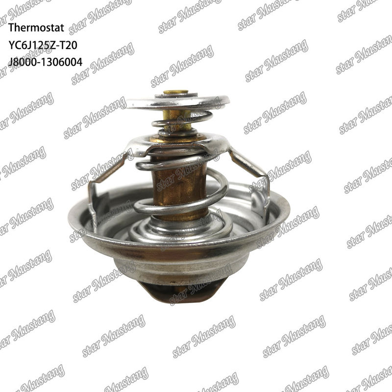 Thermostat YC6J125Z-T20 J8000-1306004 75°C Partie du moteur avec structure intégrée et 6 mois
