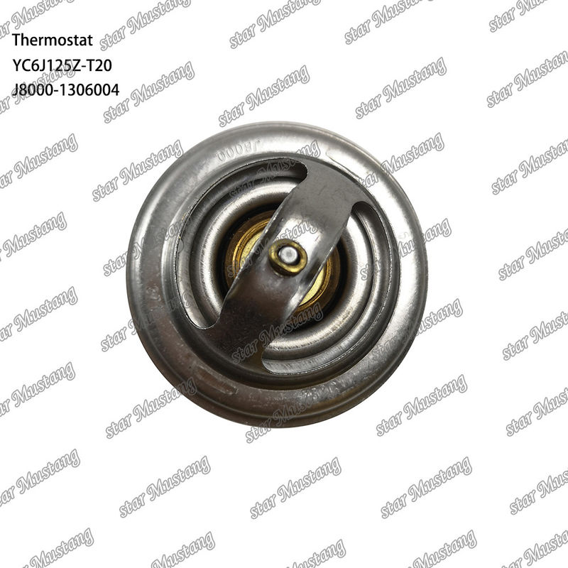 Thermostat YC6J125Z-T20 J8000-1306004 75°C Partie du moteur avec structure intégrée et 6 mois
