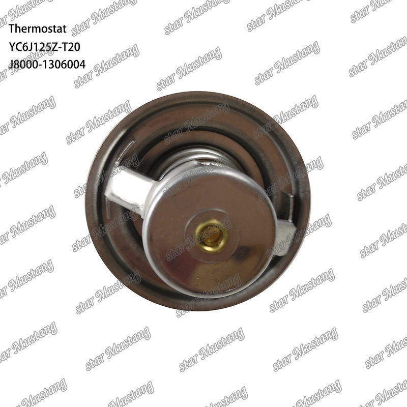 Thermostat YC6J125Z-T20 J8000-1306004 75°C Partie du moteur avec structure intégrée et 6 mois