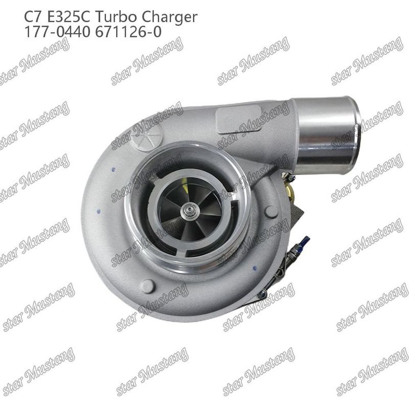 Turbocompresseur C7 E325C 177-0440 671126-0 Partie du moteur avec structure intégrale et 6 mois