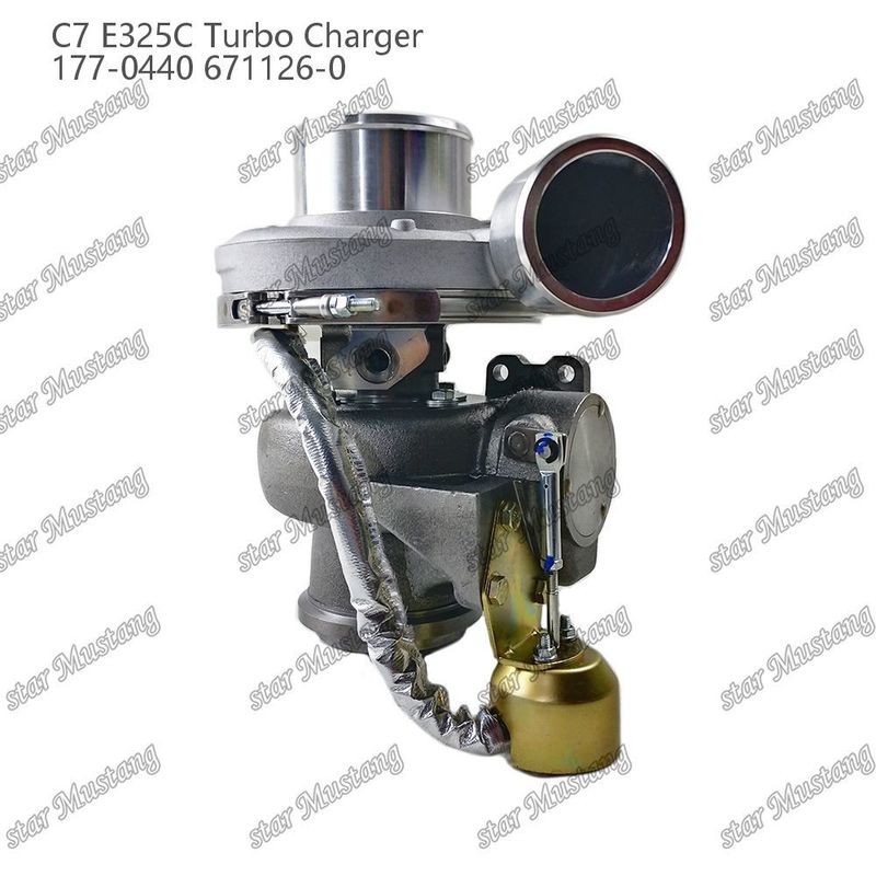 Turbocompresseur C7 E325C 177-0440 671126-0 Partie du moteur avec structure intégrale et 6 mois