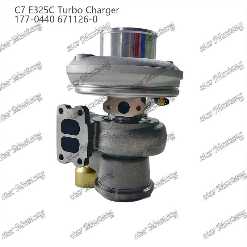 Turbocompresseur C7 E325C 177-0440 671126-0 Partie du moteur avec structure intégrale et 6 mois
