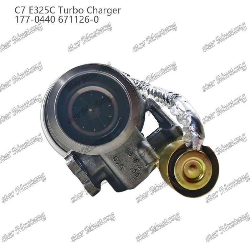 Turbocompresseur C7 E325C 177-0440 671126-0 Partie du moteur avec structure intégrale et 6 mois