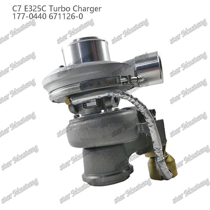 Turbocompresseur C7 E325C 177-0440 671126-0 Partie du moteur avec structure intégrale et 6 mois