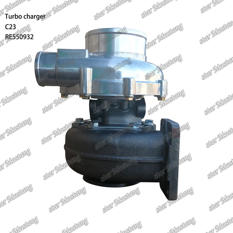 C23 228 John Deere RE550932 MOTEUR TURBO CHARGER Partie moteur avec structure intégrée et 6 mois