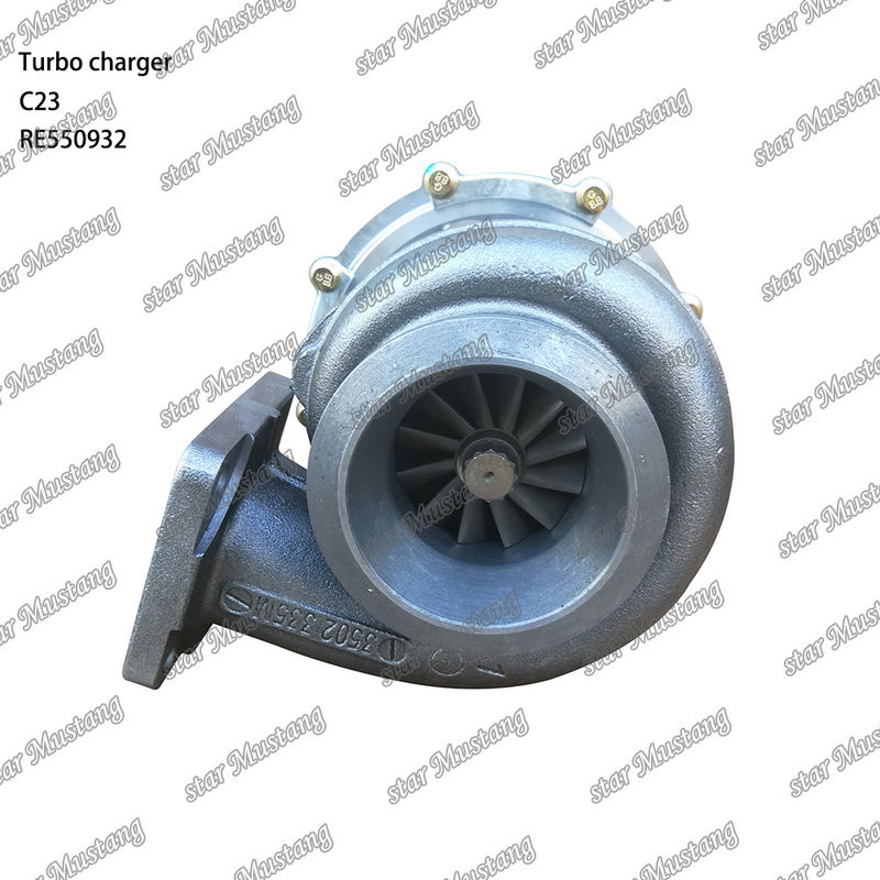C23 228 John Deere RE550932 MOTEUR TURBO CHARGER Partie moteur avec structure intégrée et 6 mois