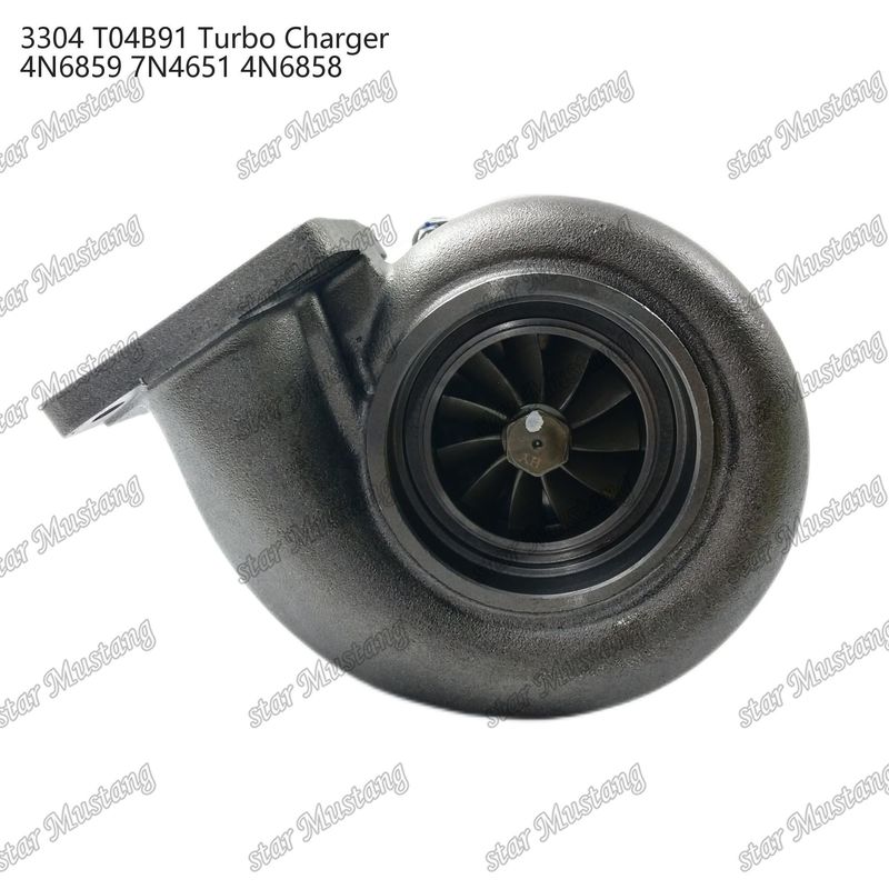 Turbocompresseur T04B91 3304 4N6859 7N4651 4N6858 Partie moteur à structure intégrée et 6 mois