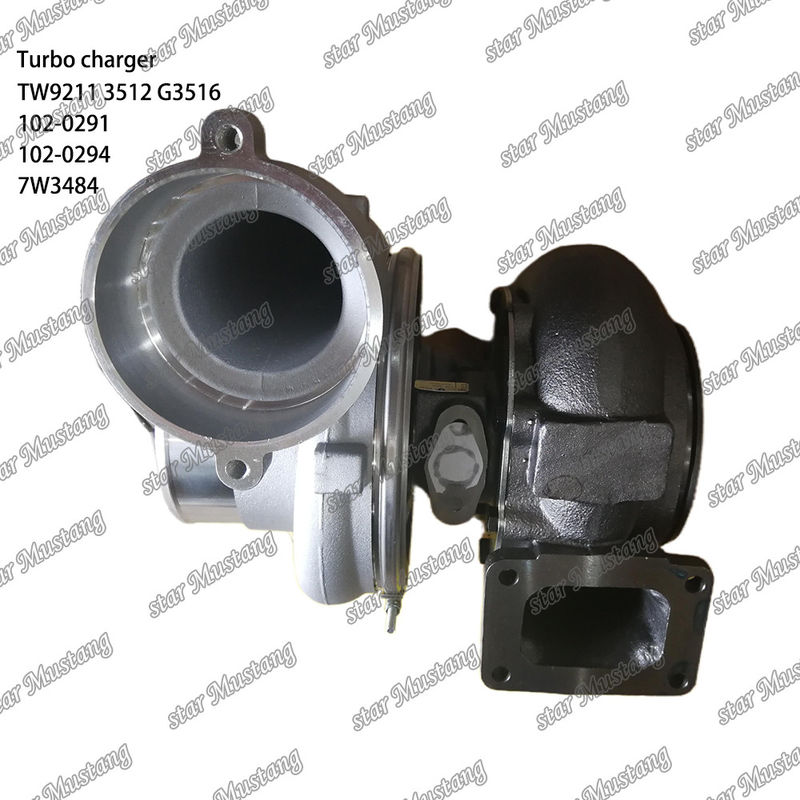 Turbocompresseur TW9211 3512 G3516 102-0291 102-0294 7W3484 Partie du moteur avec structure intégrée et 6 mois