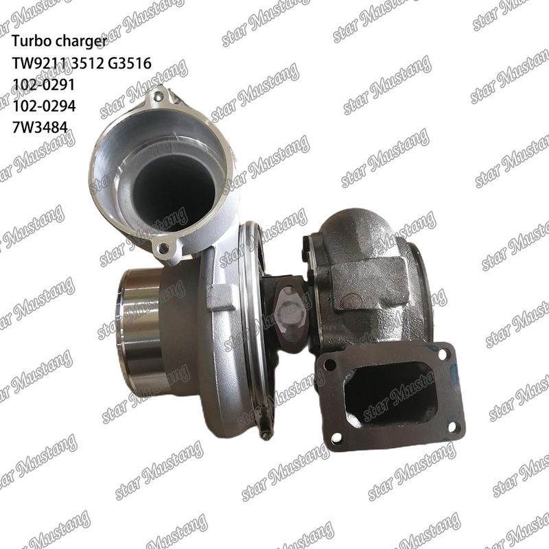 Turbocompresseur TW9211 3512 G3516 102-0291 102-0294 7W3484 Partie du moteur avec structure intégrée et 6 mois