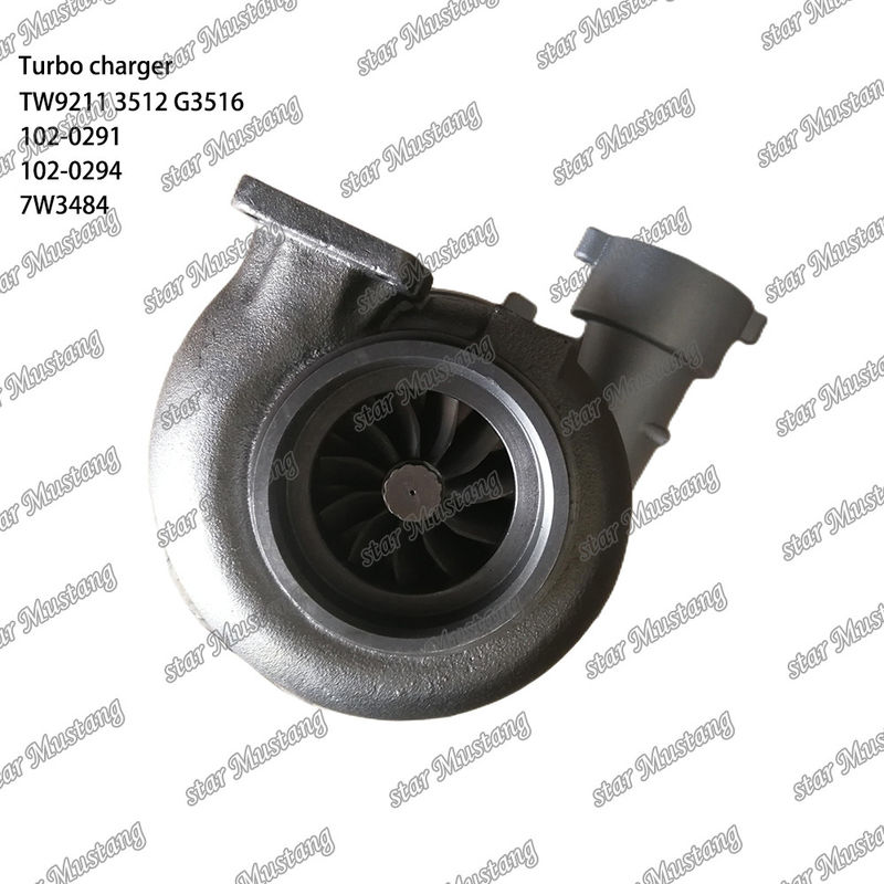 Turbocompresseur TW9211 3512 G3516 102-0291 102-0294 7W3484 Partie du moteur avec structure intégrée et 6 mois