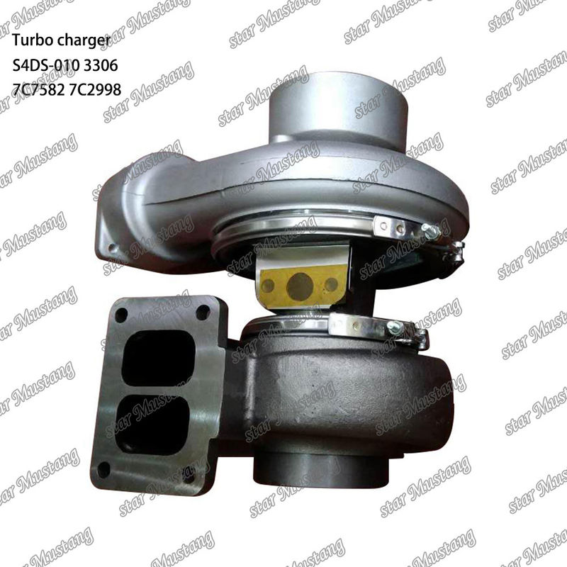 Turbocompresseur S4DS-010 3306 7C7582 7C2998 Partie du moteur avec structure intégrale et 6 mois