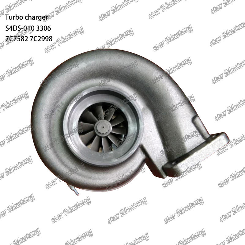Turbocompresseur S4DS-010 3306 7C7582 7C2998 Partie du moteur avec structure intégrale et 6 mois