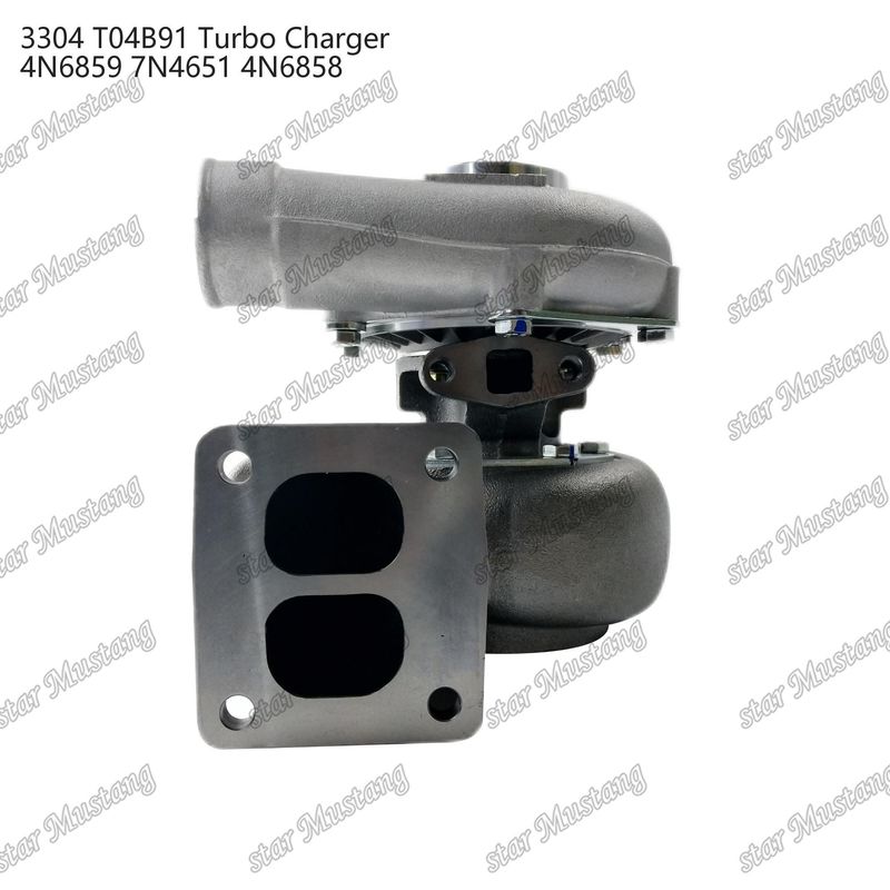 Turbocompresseur T04B91 3304 4N6859 7N4651 4N6858 Partie moteur à structure intégrée et 6 mois
