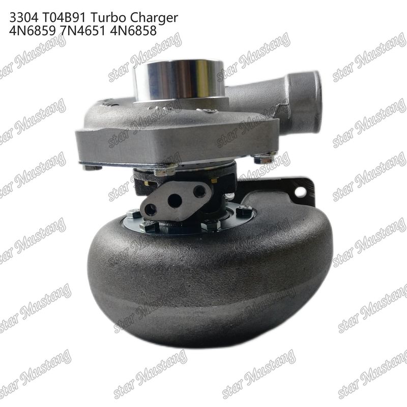 Turbocompresseur T04B91 3304 4N6859 7N4651 4N6858 Partie moteur à structure intégrée et 6 mois