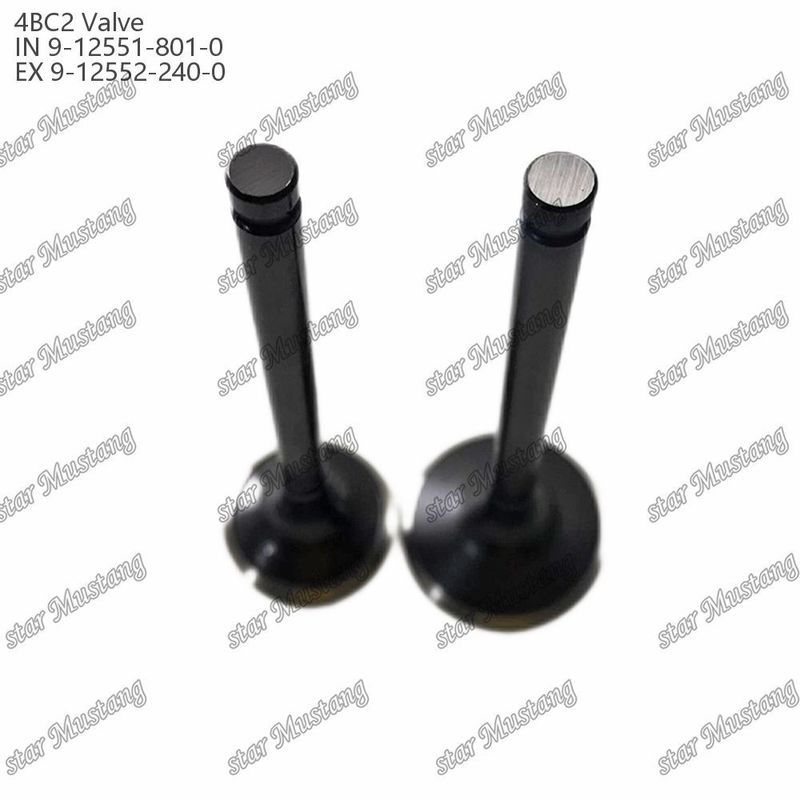 Valve 4BC2 9-12551-801-0 9-12552-240-0 Convient pour les pièces de rechange du moteur Isuzu