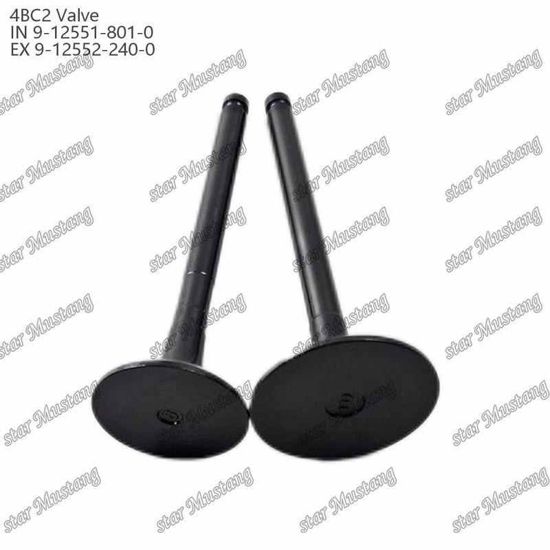 Valve 4BC2 9-12551-801-0 9-12552-240-0 Convient pour les pièces de rechange du moteur Isuzu