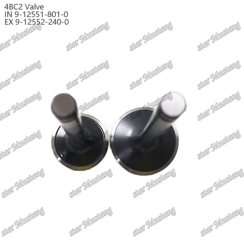 Valve 4BC2 9-12551-801-0 9-12552-240-0 Convient pour les pièces de rechange du moteur Isuzu