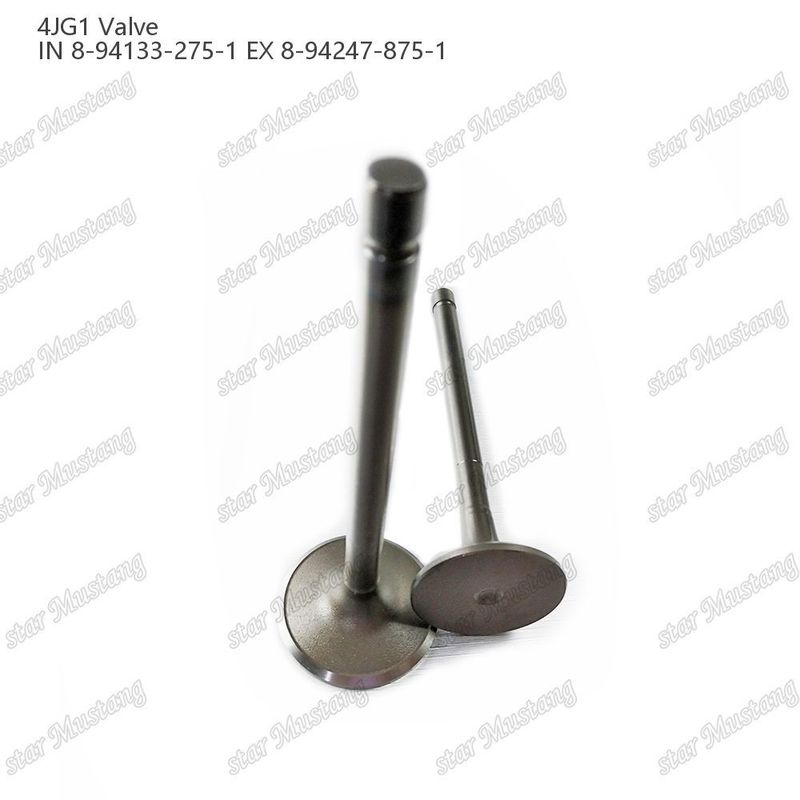 Valve 4JG1 IN 8-94133-275-1 EX 8-94247-875-1 Pour les pièces détachées des moteurs Isuzu