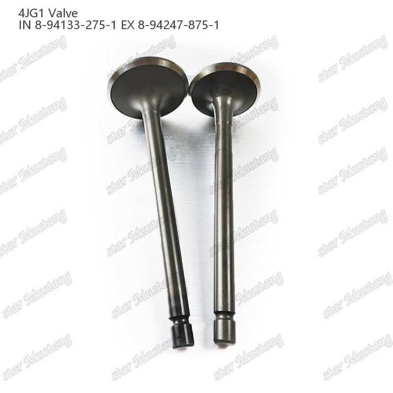 Valve 4JG1 IN 8-94133-275-1 EX 8-94247-875-1 Pour les pièces détachées des moteurs Isuzu