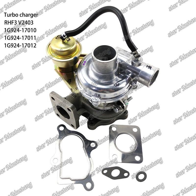 RHF3 V2403 Turbocharger 1G924-17010 1G924-17011 1G924-17012 Pour le moteur Kubota