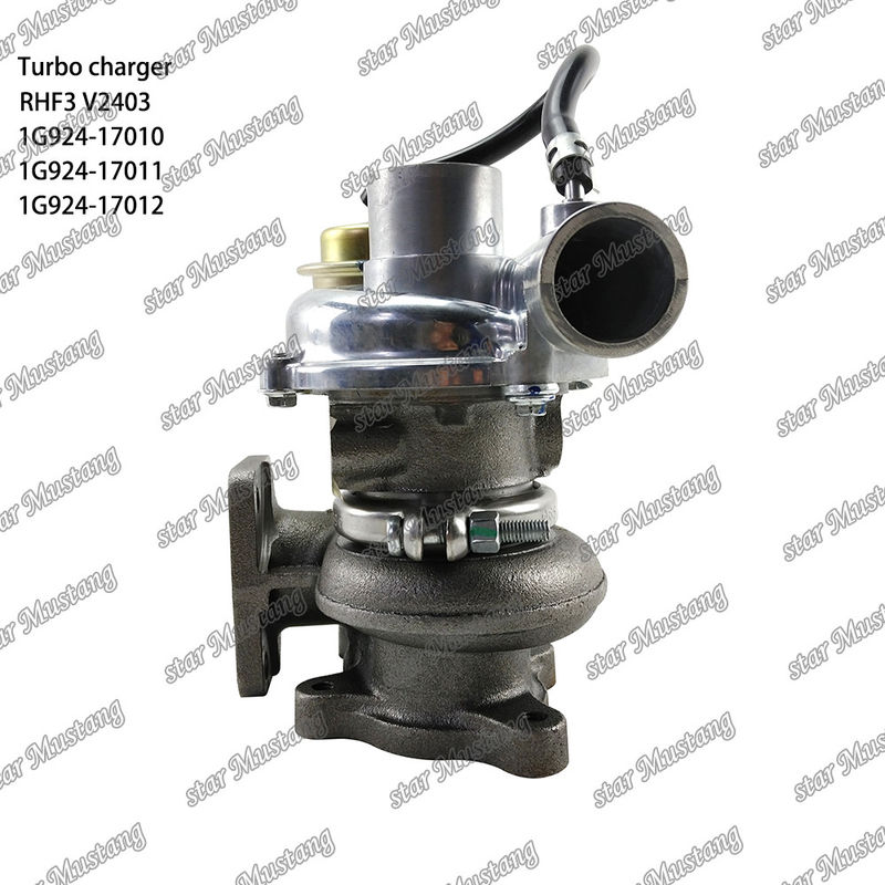RHF3 V2403 Turbocharger 1G924-17010 1G924-17011 1G924-17012 Pour le moteur Kubota