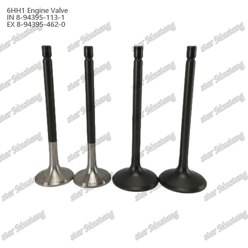 Valve 6HH1 IN 8-94395-113-1 EX 8-94395-462-0 Convient pour les pièces détachées des moteurs Isuzu